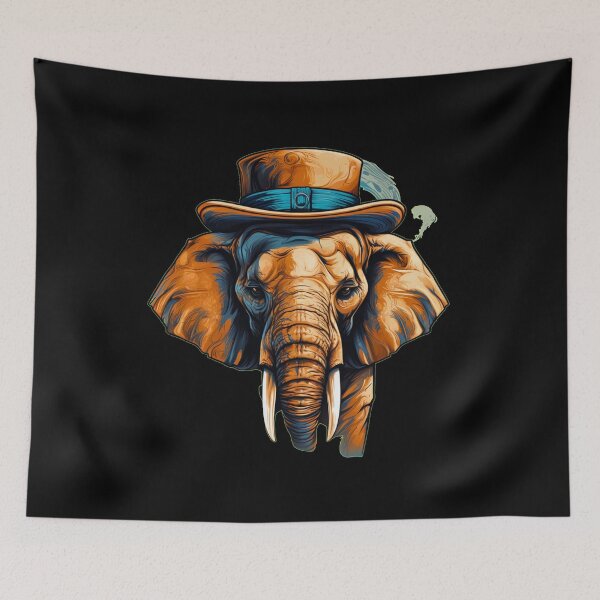 Item preview, Whimsical Elephant designed and sold by ElephantVibes.