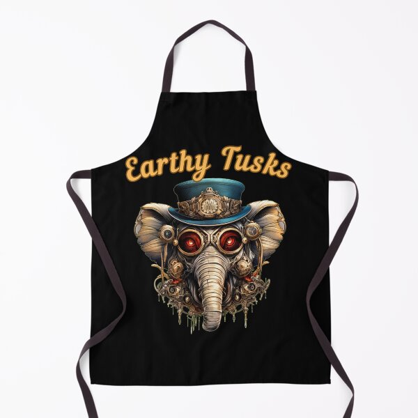 Item preview, Earthy Tusks. funny elephant designed and sold by ElephantVibes.