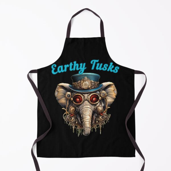 Item preview, Earthy Tusks. colorful elephant designed and sold by ElephantVibes.