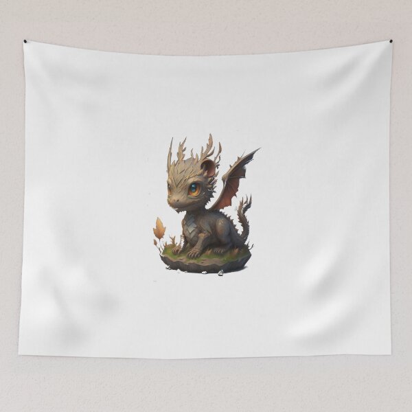 Item preview, very cute little wooden dragon  designed and sold by M4JK3l.