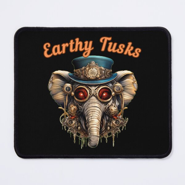 Item preview, Earthy Tusks. surreal elephant designed and sold by ElephantVibes.