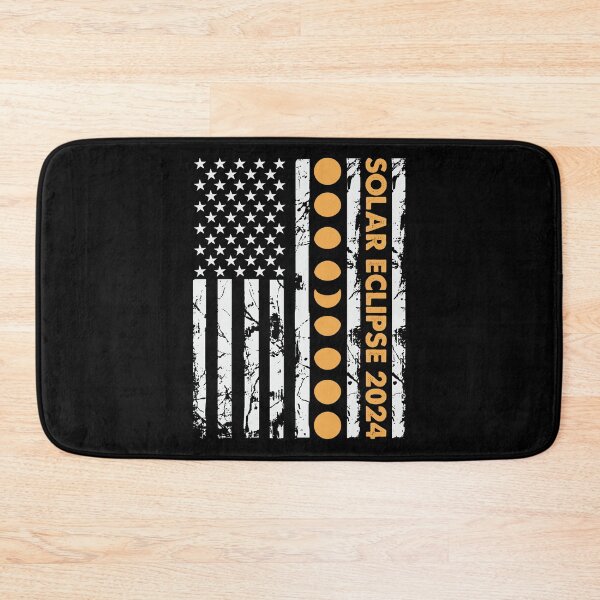 Item preview, Solar Eclipse 2024 American Flag designed and sold by ArtMeetsPizza.