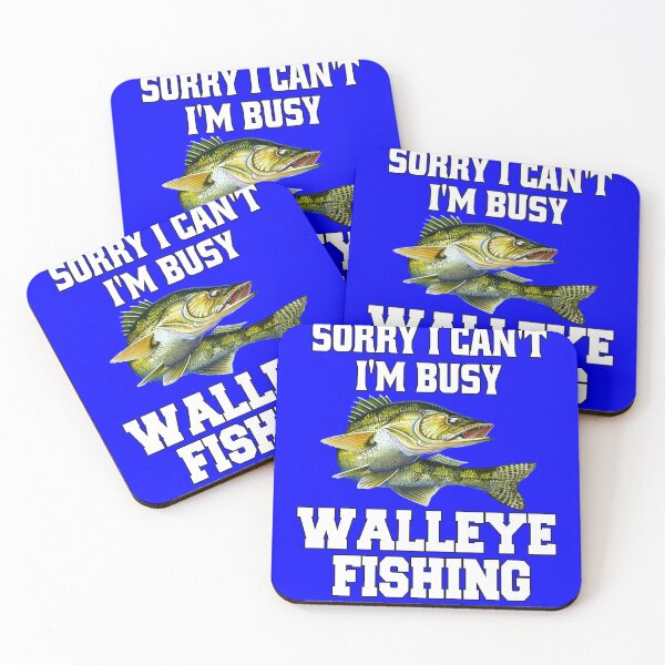 Item preview, Walleye Fishing Fisherman Sorry I Can’t I’m Busy Walleye Fishing designed and sold by fantasticdesign.