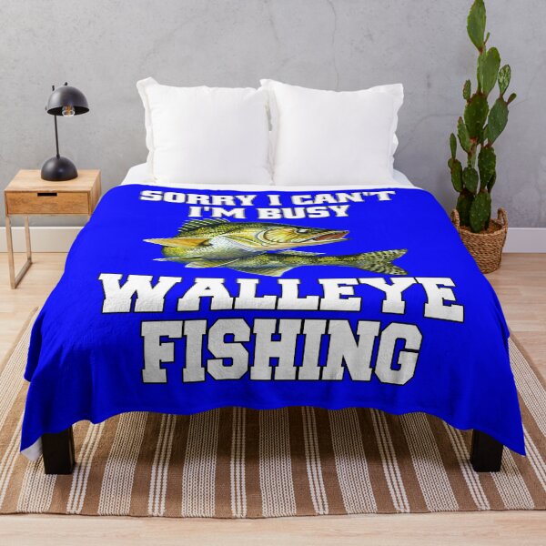 Item preview, Walleye Fishing Fisherman Sorry I Can’t I’m Busy Walleye Fishing designed and sold by fantasticdesign.