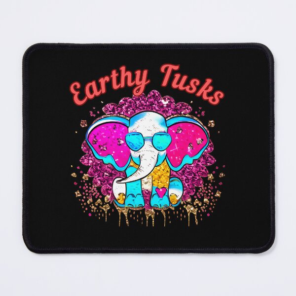 Item preview, Earthy Tusks. elephant saying designed and sold by ElephantVibes.