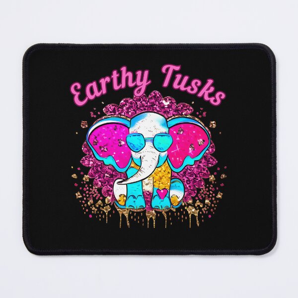 Item preview, Earthy Tusks. elephant quote designed and sold by ElephantVibes.