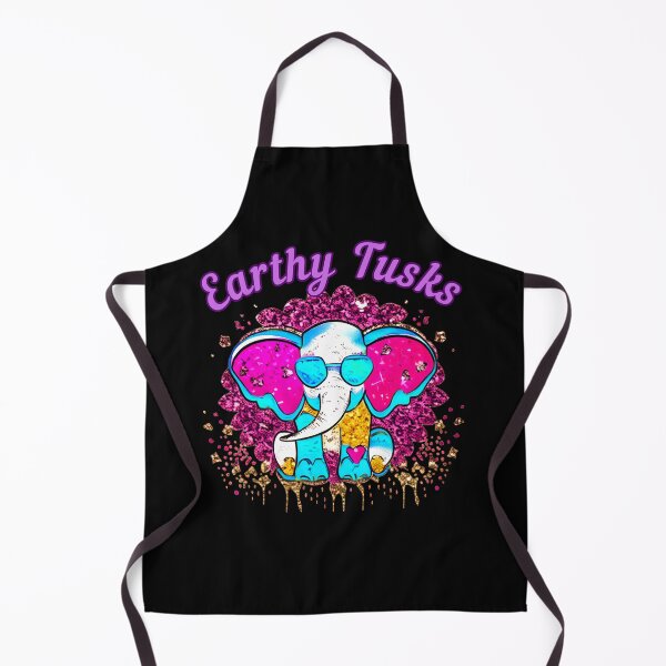 Item preview, Earthy Tusks elephant quote designed and sold by ElephantVibes.