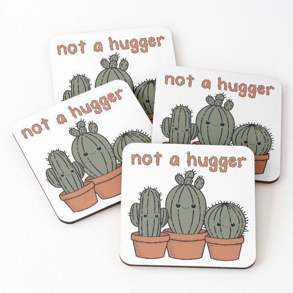 Item preview, Not a hugger designed and sold by toadwithbooks.