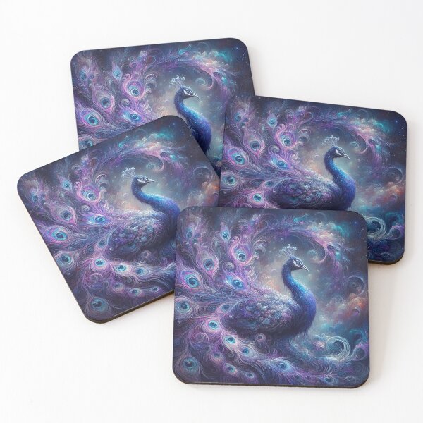 Item preview, Cosmic Peacock designed and sold by SpunkySpaniel.