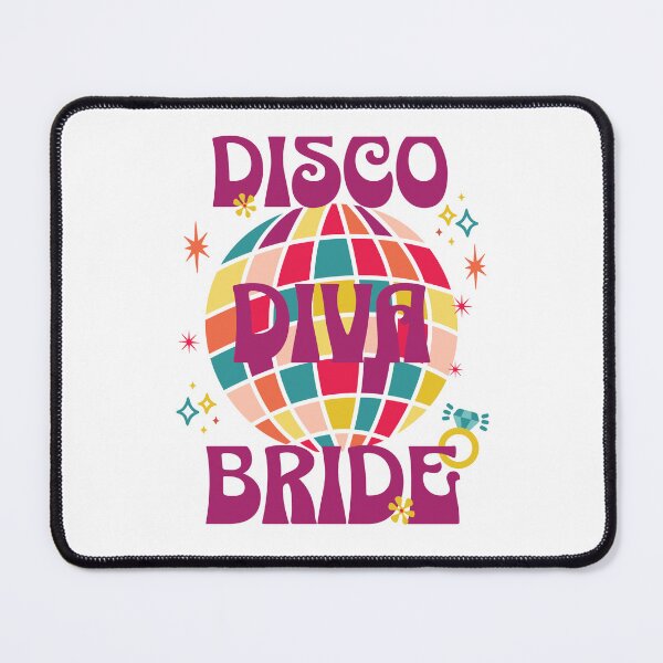 Item preview, Disco Diva Bride 70s Retro Groovy Bachelorette designed and sold by Got2BSnazzy.