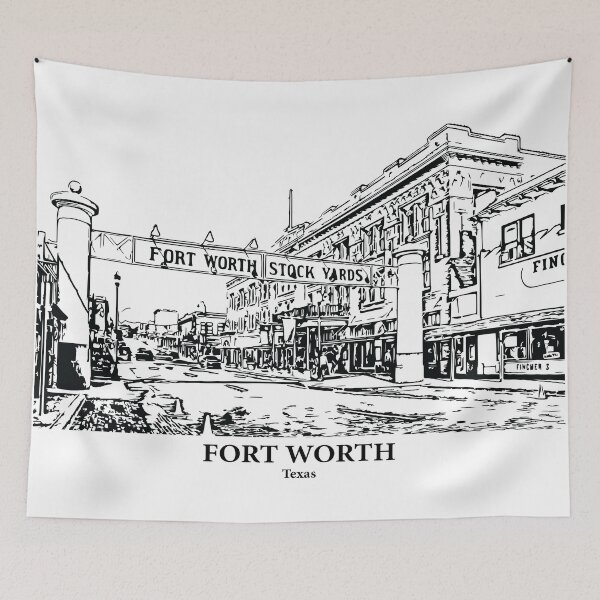 Item preview, Fort Worth - Texas designed and sold by Lakeric Cityscapes.
