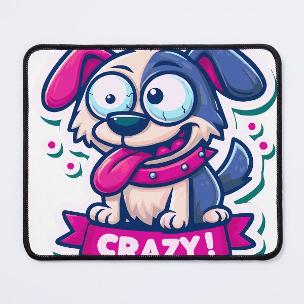 Item preview, Dog Carzy Pastel color designed and sold by ArtsmileConcept.