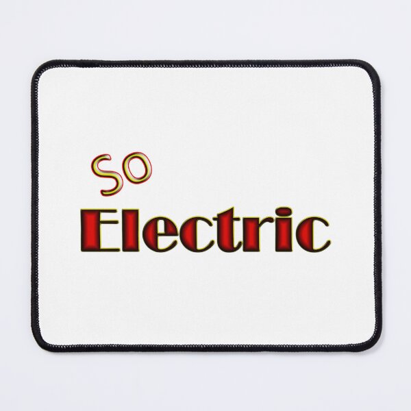 Item preview, So Electric (red and yellow) designed and sold by HoorayDesigns.