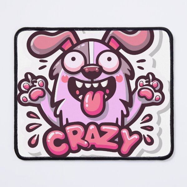 Item preview, Dog Carzy Pastel color designed and sold by ArtsmileConcept.