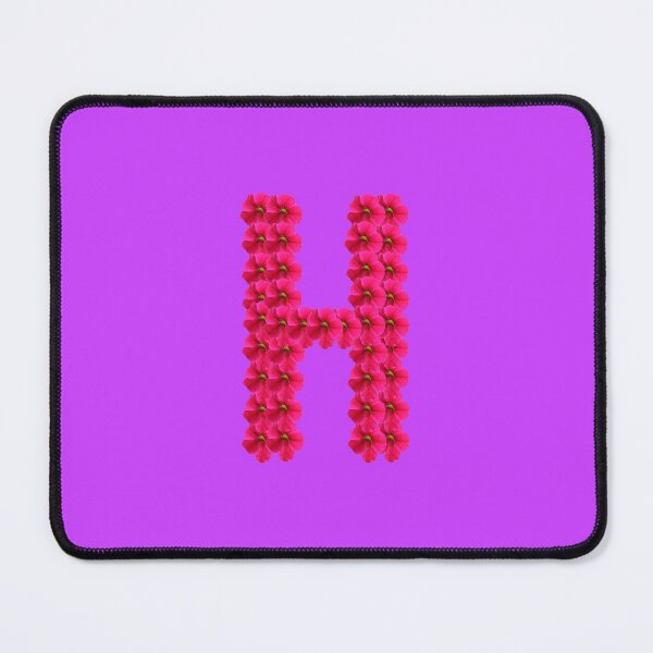 Item preview, Red Flower Letter H designed and sold by mlogic.
