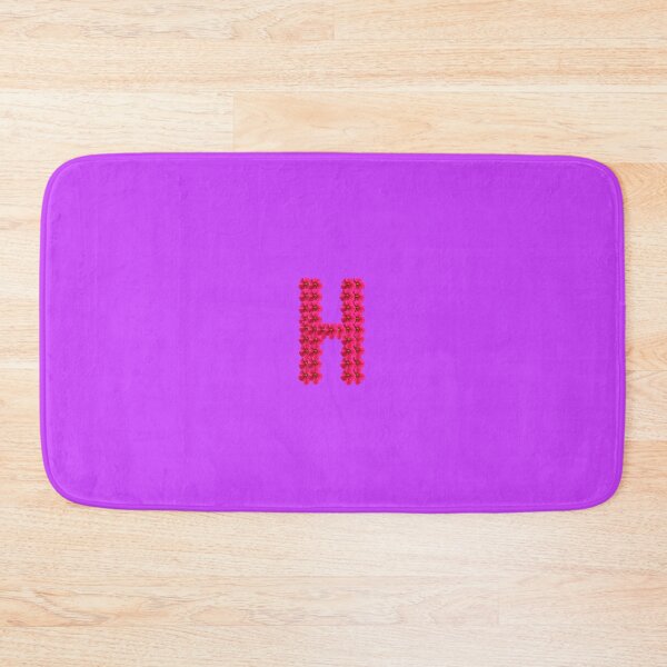 Item preview, Red Flower Letter H designed and sold by mlogic.