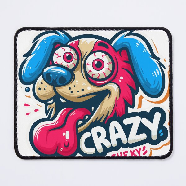 Item preview, Dog Carzy Pastel color designed and sold by ArtsmileConcept.