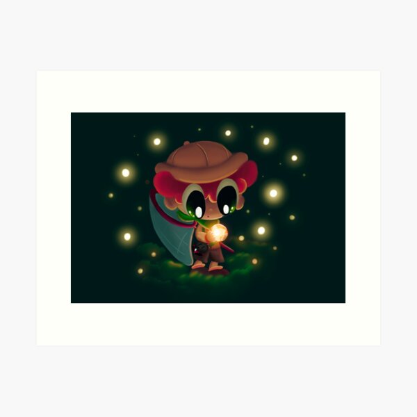 Isaac and the Firestone Art Print