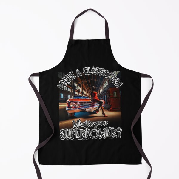 Item preview, I DRIVE A CLASSIC CAR, whats your SuperPower? designed and sold by Michael van der Hoorn.