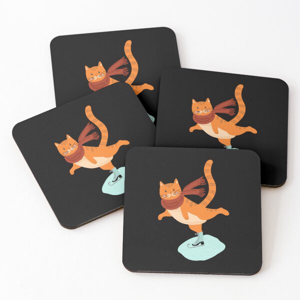 Item preview, cat skiing funny designed and sold by Ouzgane.
