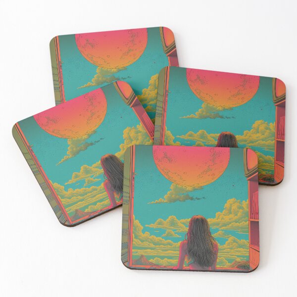 Item preview, Retro Aesthetic E-Girl Print designed and sold by NessasSpookyArt.