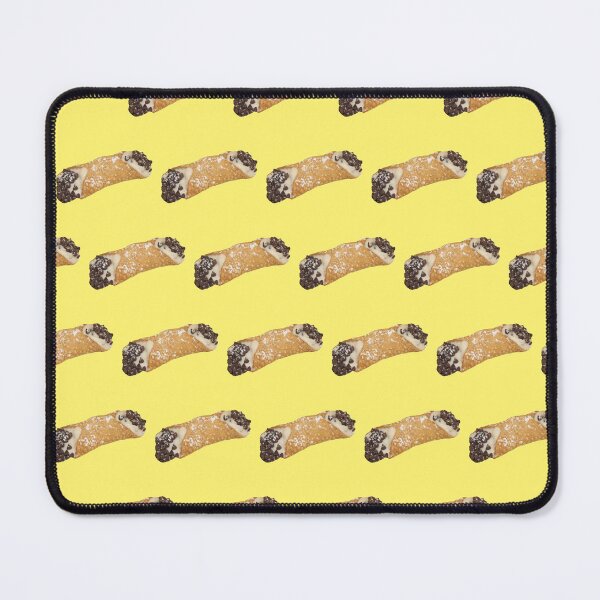 Item preview, Cannoli Pattern with Yellow Background designed and sold by HoorayDesigns.