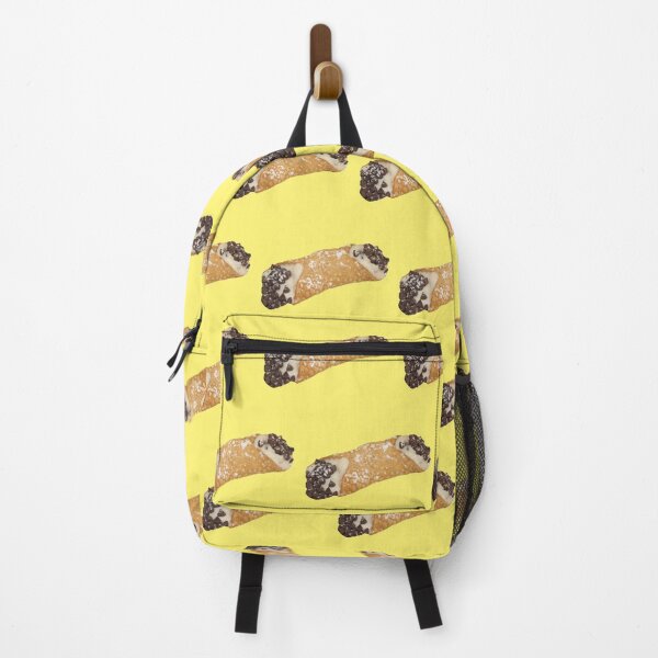 Item preview, Cannoli Pattern with Yellow Background designed and sold by HoorayDesigns.