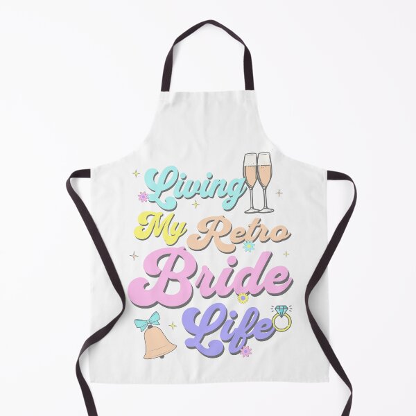 Item preview, Living My Retro Bride Life 70s Bride Groovy Wedding Theme designed and sold by Got2BSnazzy.