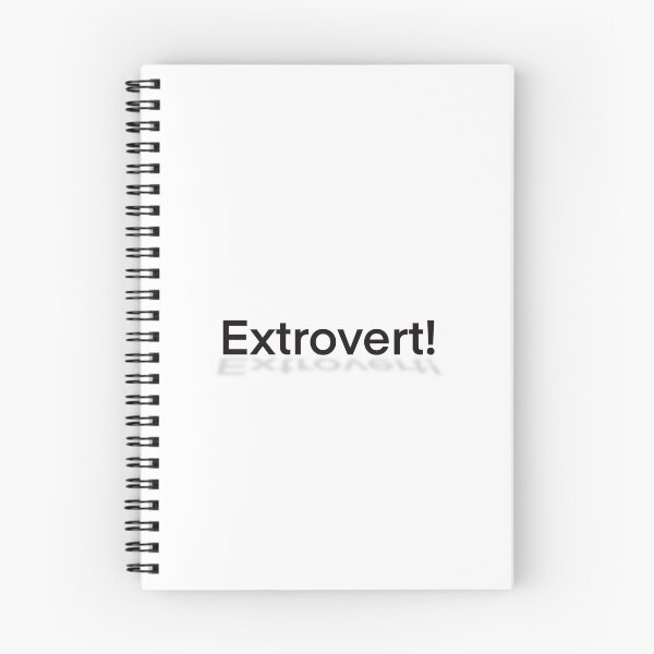 Item preview, Extrovert. Black Lettering simple minimalist designed and sold by AMGraphicStudio.