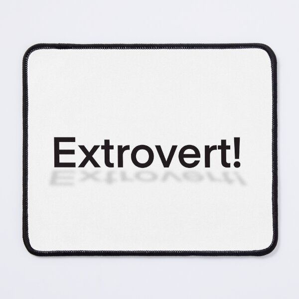 Item preview, Extrovert. Black Lettering simple minimalist designed and sold by AMGraphicStudio.