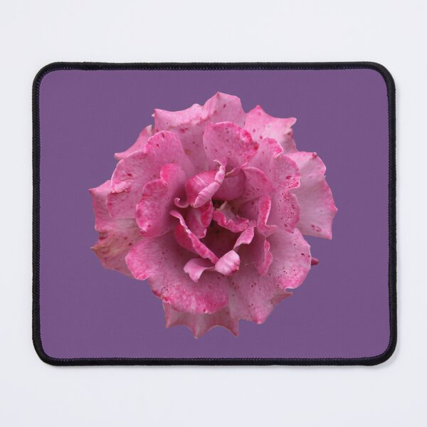 Item preview, Pink or Purple Speckled Rose on Dark Violet designed and sold by STHogan2.