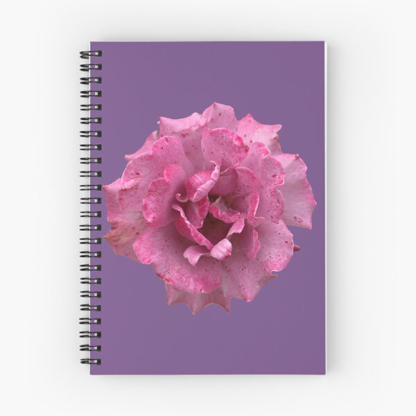 Item preview, Pink or Purple Speckled Rose on Dark Violet designed and sold by STHogan2.