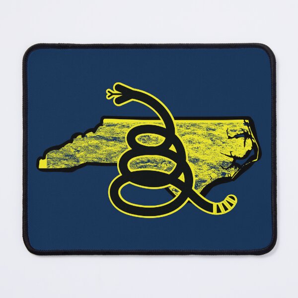 Item preview, DONT TREAD ON ME - Modern Gadsden Snake Flag NORTH CAROLINA designed and sold by pelagio.