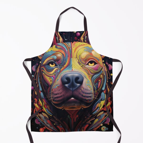 Item preview, Doggie Dazzle: A Pitbull's Psychedelic Trip designed and sold by pooshda.