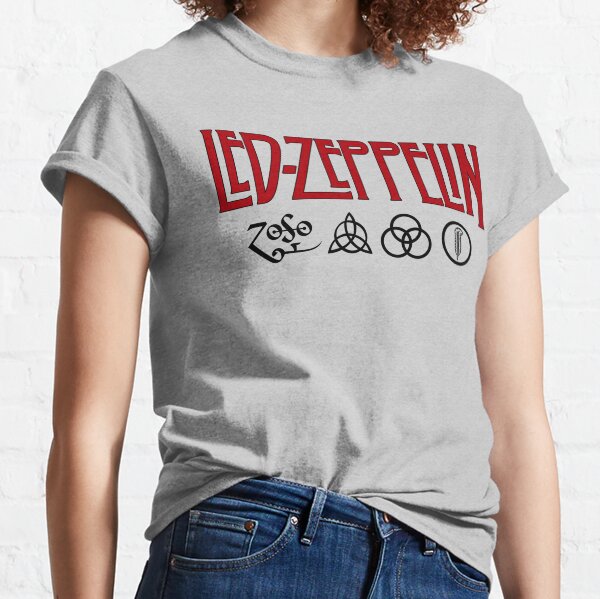 Camisetas para mujer Led Zeppelin Redbubble
