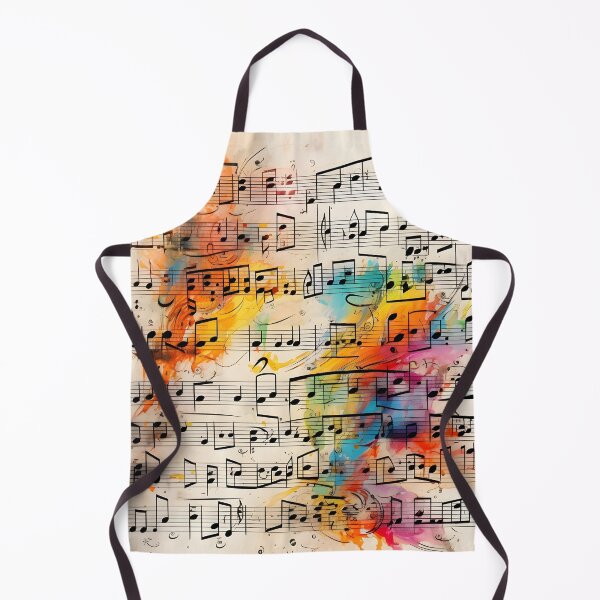 Item preview, abstract doodle of a music sheet with notes designed and sold by dcrc.
