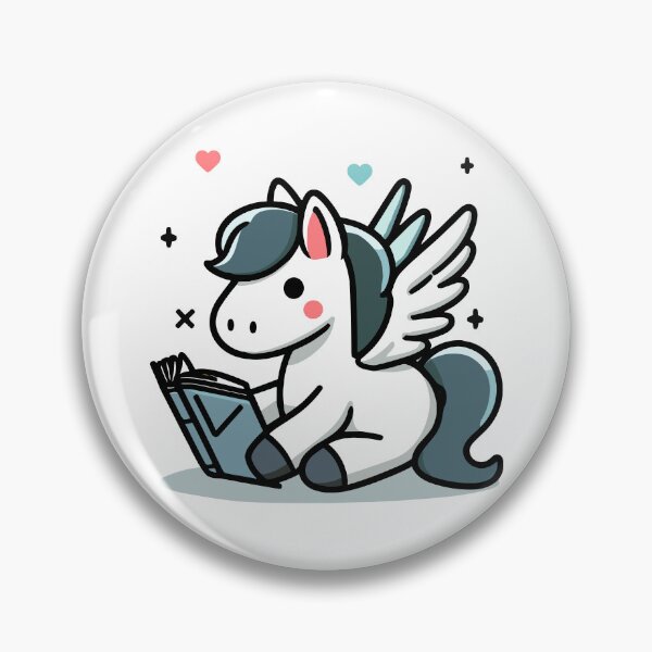 Item preview, Cute Pegasus Reading designed and sold by BluRockDesigns.