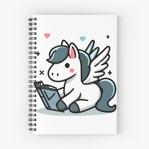 Item preview, Cute Pegasus Reading designed and sold by BluRockDesigns.
