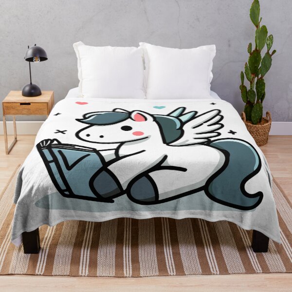 Item preview, Cute Pegasus Reading designed and sold by BluRockDesigns.