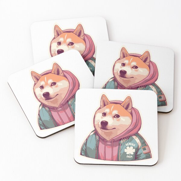 Item preview, SiberianHusky Pastel color designed and sold by ArtsmileConcept.