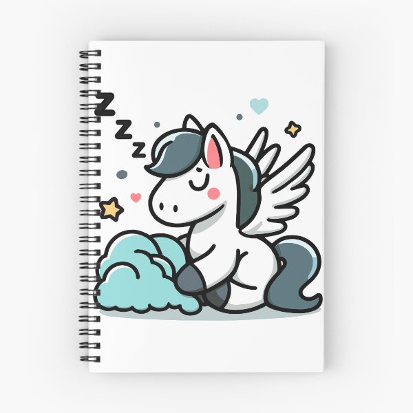 Item preview, Cute Pegasus Sleeping designed and sold by BluRockDesigns.