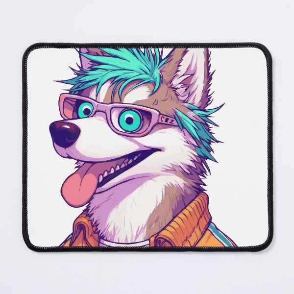 Item preview, SiberianHusky Pastel color designed and sold by ArtsmileConcept.