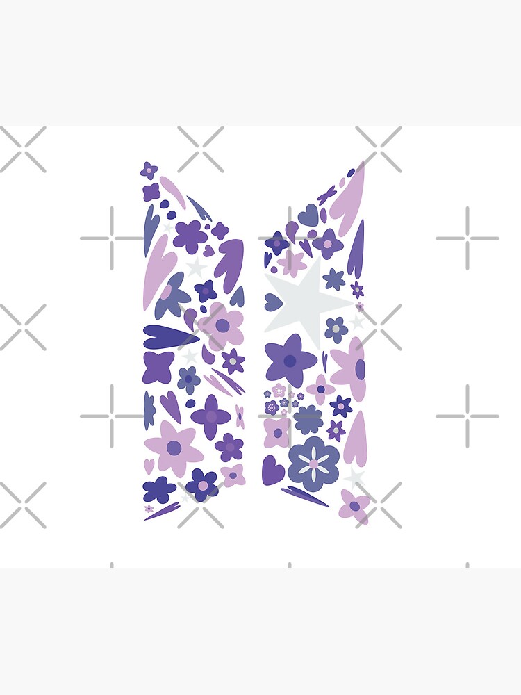 Thumbnail 5 von 5, Mauspad, BTS-Blume designt und verkauft von beatricemello.