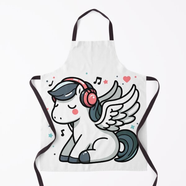 Item preview, Cute Pegasus Listening To Music designed and sold by BluRockDesigns.