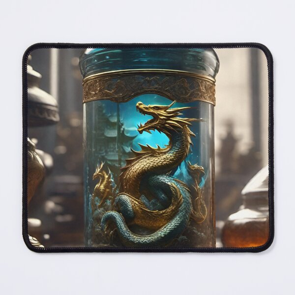 Item preview, Dragon in a bottle designed and sold by MatrixTattoo.