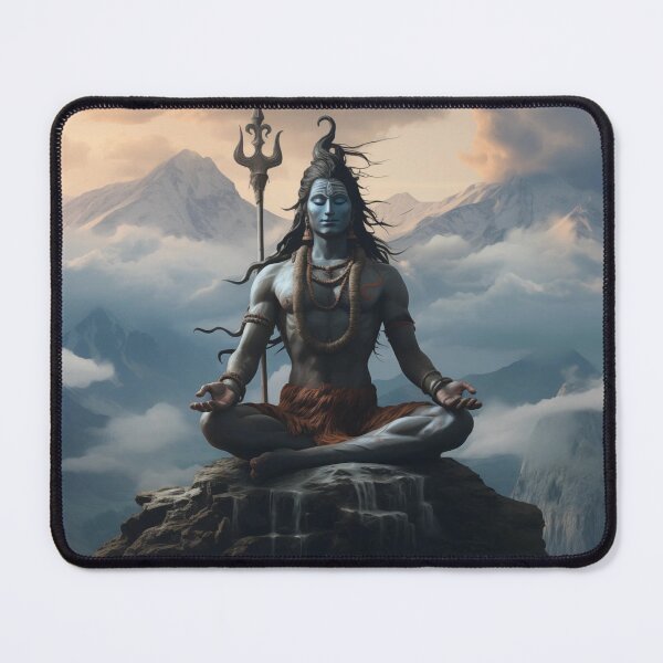 Item preview, Eternal Yogi: The Spiritual Stillness of Lord Shiva's Meditative Bliss designed and sold by Spirit47.