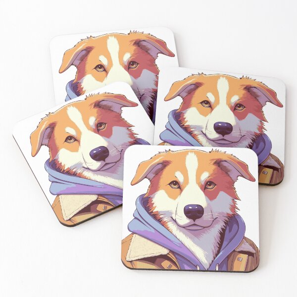 Item preview, SiberianHusky Pastel color designed and sold by ArtsmileConcept.