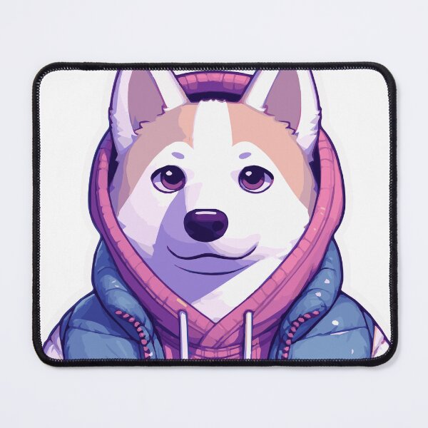 Item preview, SiberianHusky Pastel color designed and sold by ArtsmileConcept.