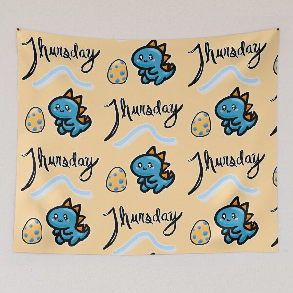 Item preview, Thursday designed and sold by BubbleFluffCo.