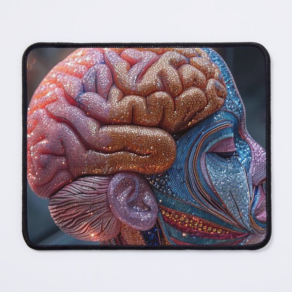 Item preview, Crystal Clarity: Bedazzled Brain and Feminine Anatomical Beauty designed and sold by Rage-Ai.
